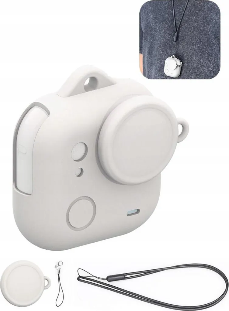 Évitez les rayures sur Insta360 GO 3 avec cette coque silicone + lanyard