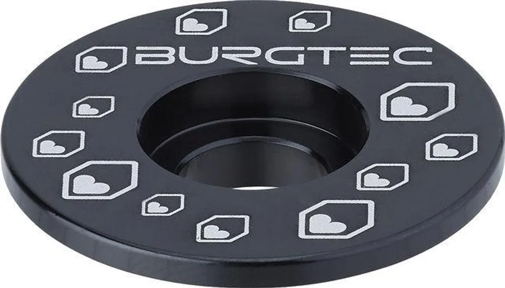 Capuchon de potence Burgtec Noir pour Montage de Vélo et Rénovation VTT