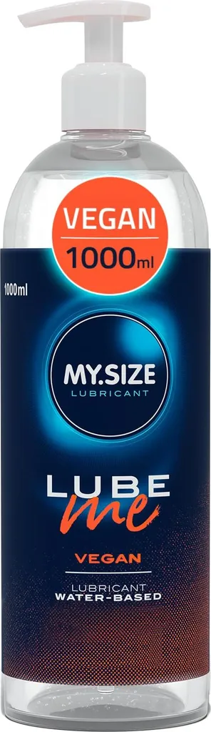 Lubrifiant Vegan MY.SIZE 1000 ml compatible Sextoys et Latex sans gras