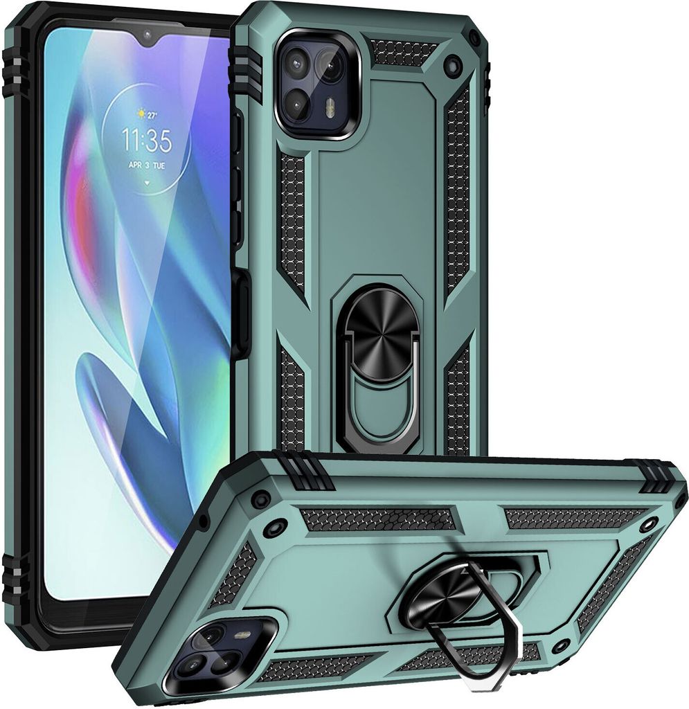 Moto G50 5G Hülle, Dual Layer Militäre Fallschutz Produktbild 