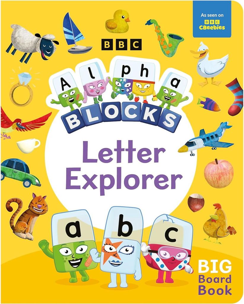 Alphablocks Letter Explorer: A Big Board Book
