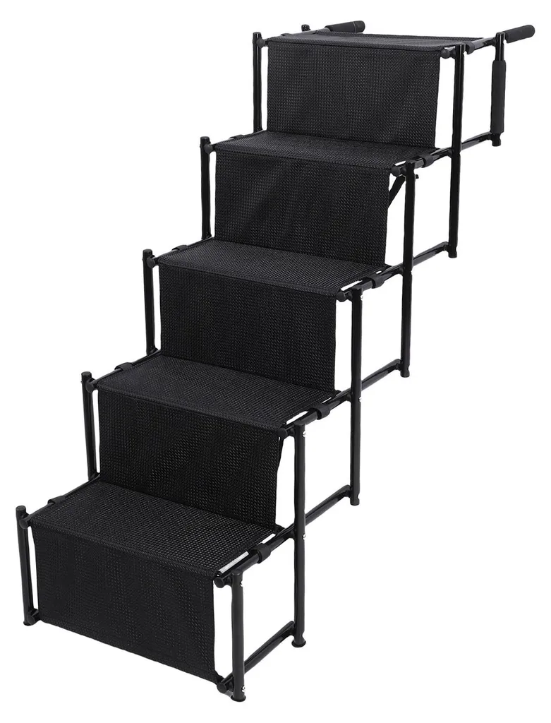 Escalier pour chien anti-arthrose pour monter dans les voitures hautes