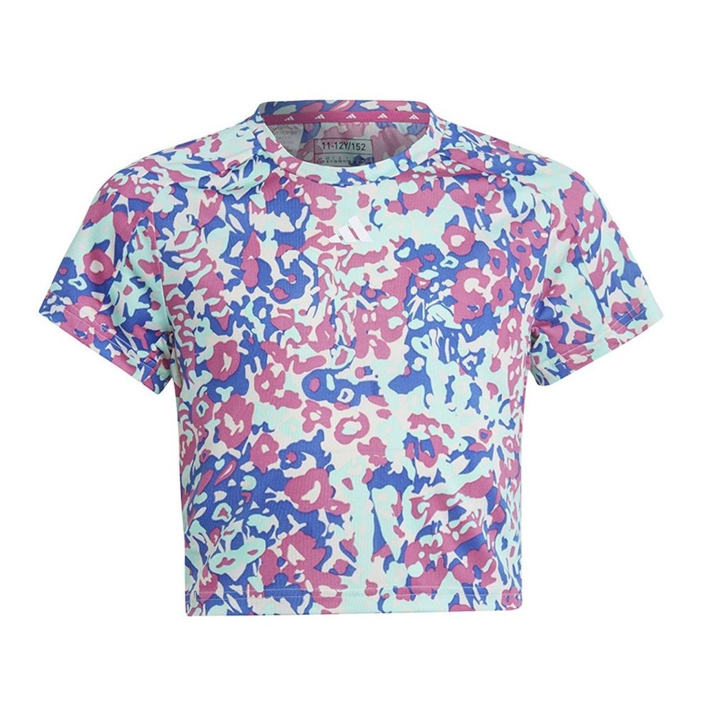 Adidas Tshirts Tres Allover Print Girls JR, HR5804, Größe: 170