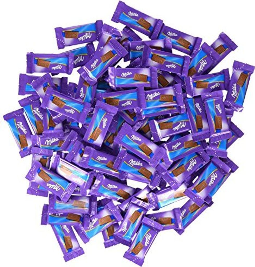 Mondelēz Milka Naps Alpenmilch Boîte 207 pièces "Idéal pour Image du produit 