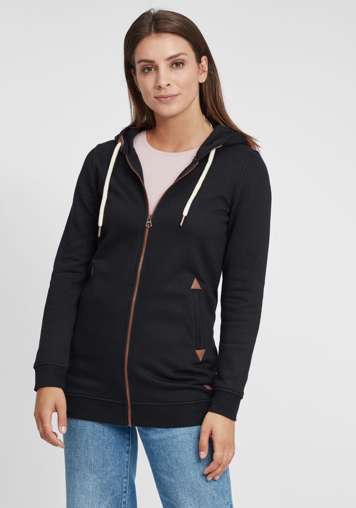 OXMO Kapuzenjacke Für Damen – Bequemer Hoodie Mit Fleece-Innenfutter & Kapuze