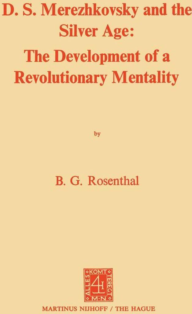 Dmitri Sergeevich Merezhkovsky and the Silver Age
