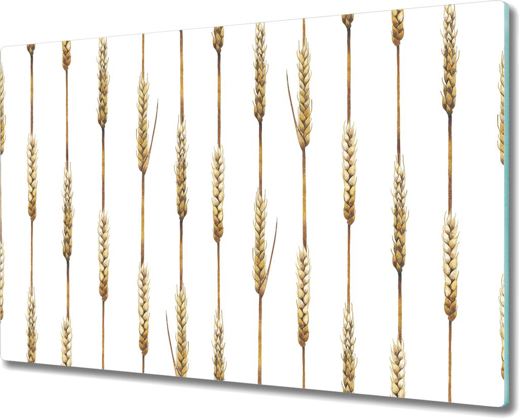 Glas Schneidebrett Herdabdeckplatten Schneideplatten - 80x52 cm - Blätter Drucken