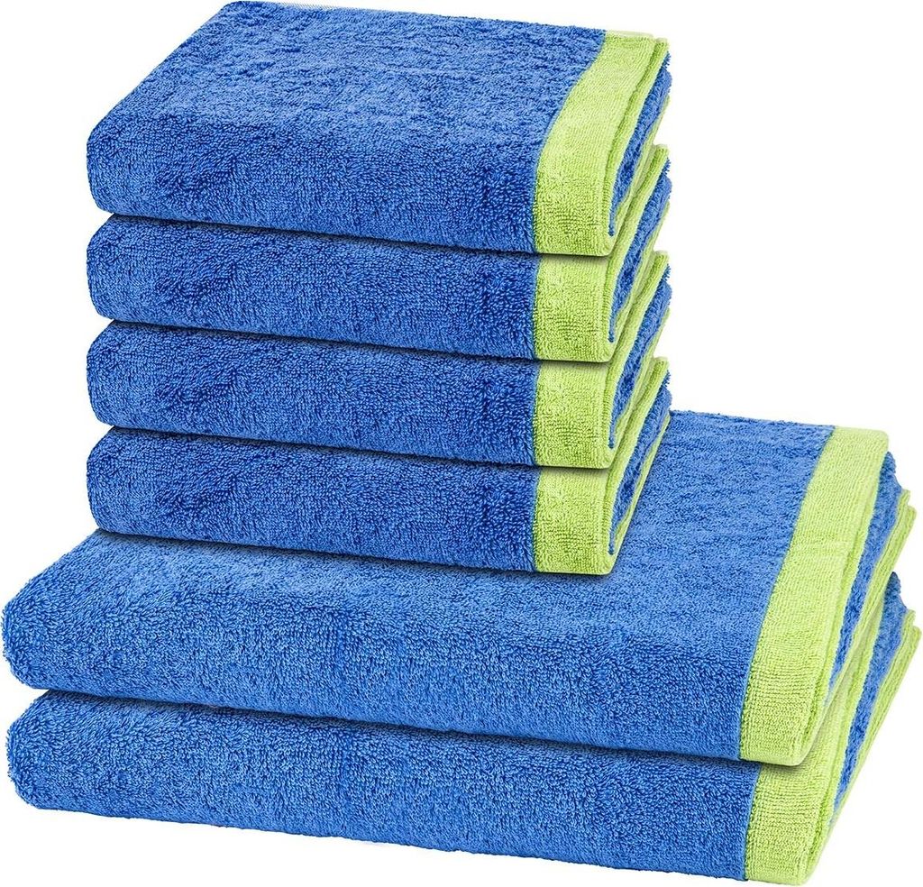 Cawö Lifestyle Splash 4 X Handtuch 2 X Duschtuch im Set Produktbild 