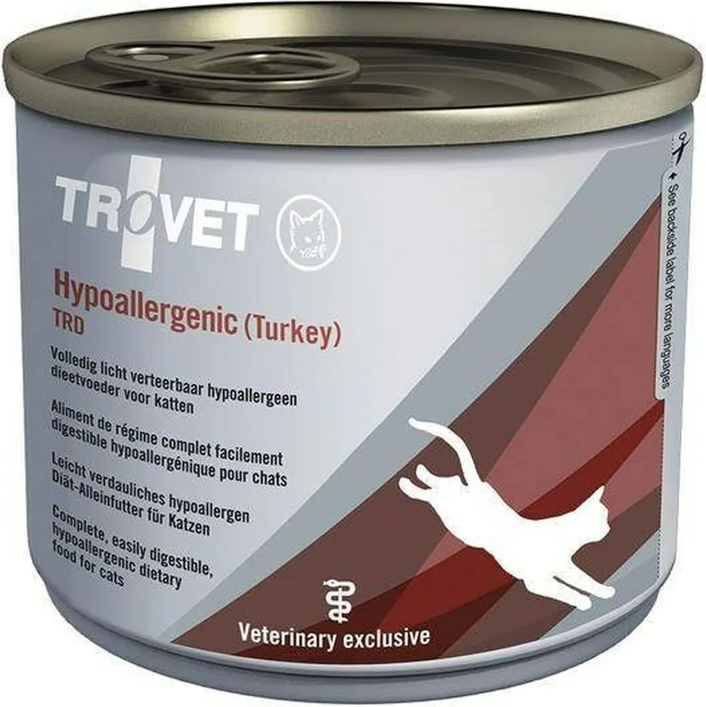 Trovet Hypoallergenic TRD Tacchino Gatto 200g - Dieta Monoproteica