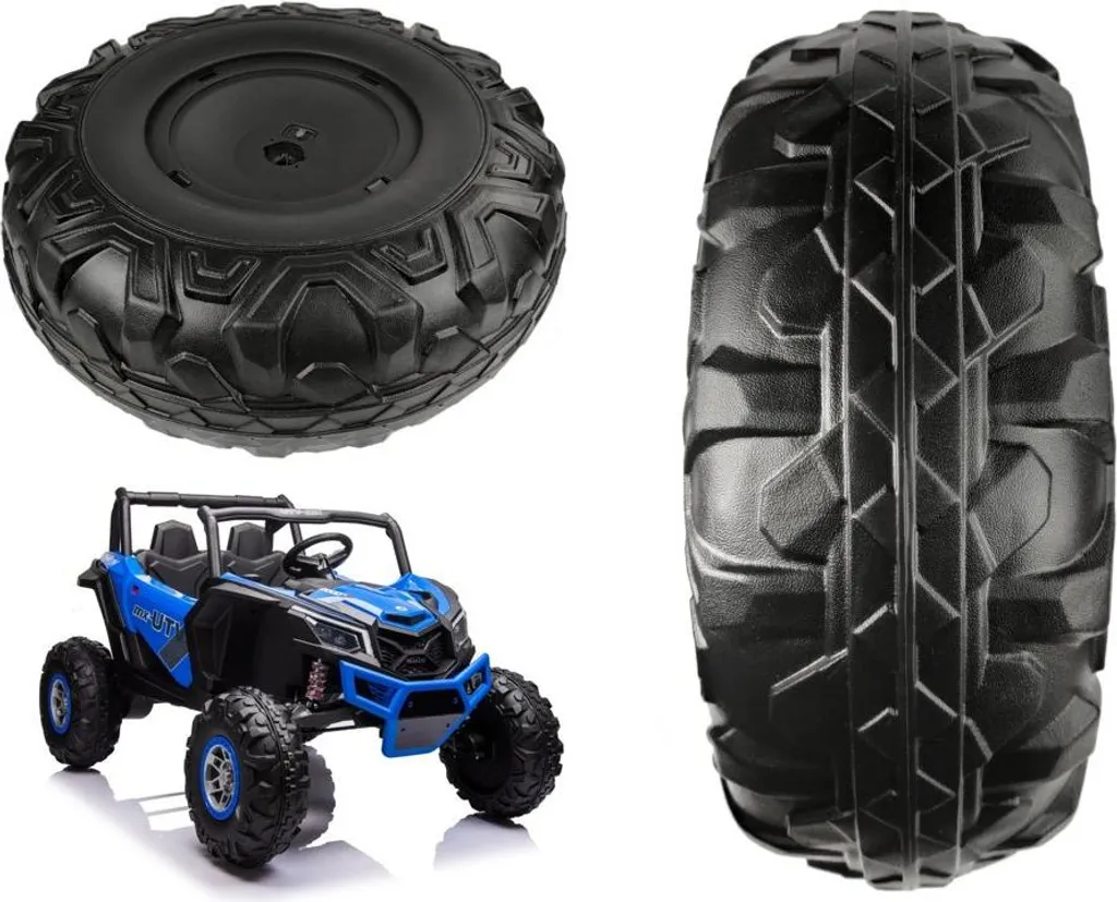 Roue EVA increvable pour XMX613 remplacez vos roues plastiques usées