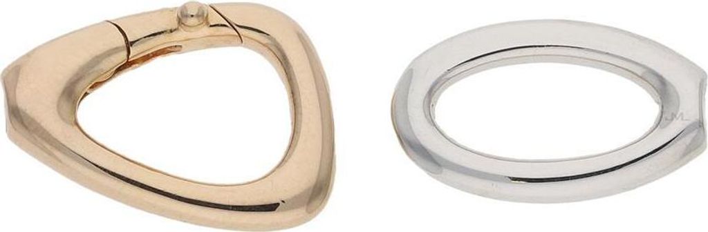 JuwelmaLux Perlenschließe 925/000 Sterling Silber teils rosé vergoldet JL30-09-4151