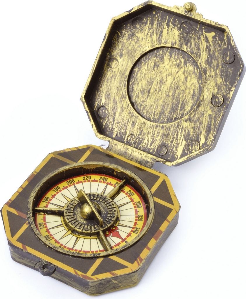 Bristol Novelty Piratenkompas, imitatie, model BN2268 (one Productafbeelding 