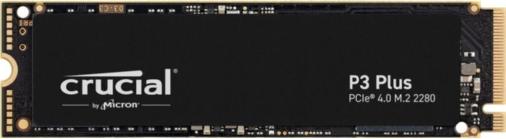 SSD Crucial 2TB P3 Plus CT2000P3PSSD8 PCIe M.2 NVME PCIe Produktbild 