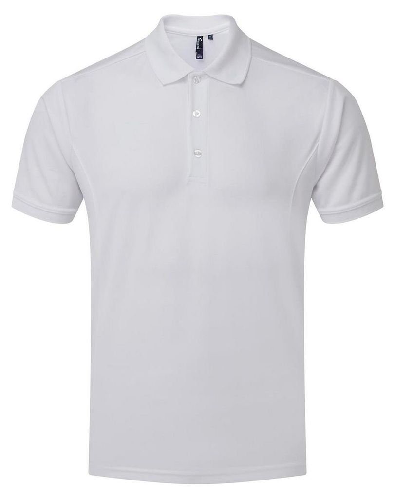 Premier - Poloshirt für Herren LT5591 (S) (Weiß)