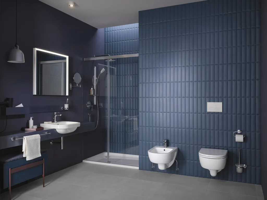 Miroir Grossissant de Salle de Bain Duravit D-Code avec Bras Extensible - 8