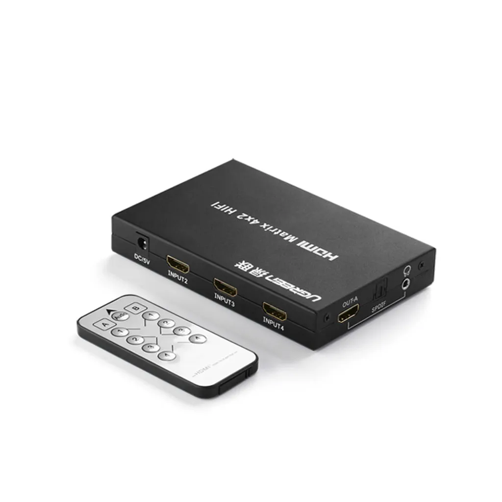 Switch Splitter Ugreen HDMI 4x2 Matrix 4K - Perfetto per Gaming e Home Cinema