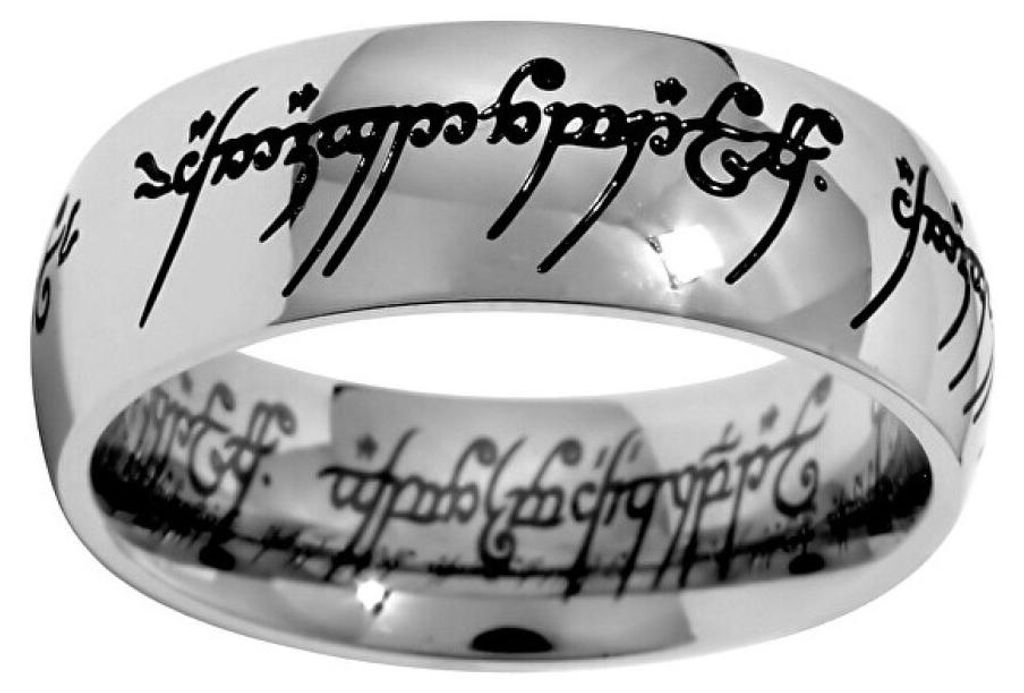 Steel Ring of Power from Lord of the Rings movie RRC2010 - Circuit: 50 mm