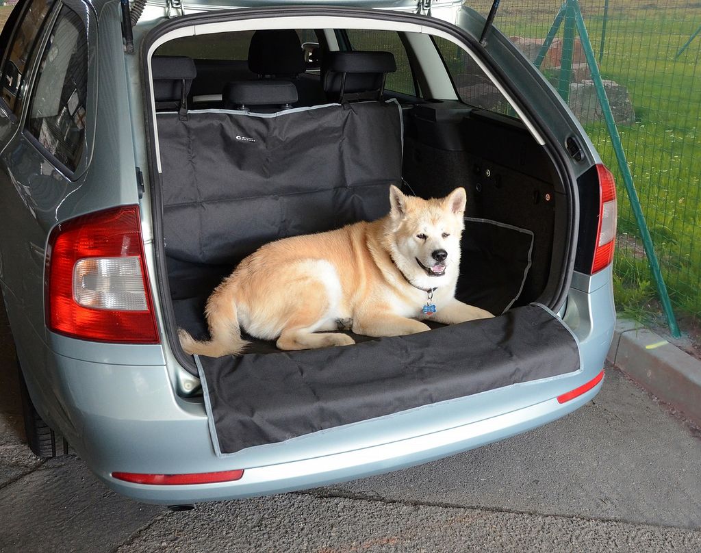 Kofferraumschutz Hund Kofferraumdecke 100 x 70 cm Schutzdecke