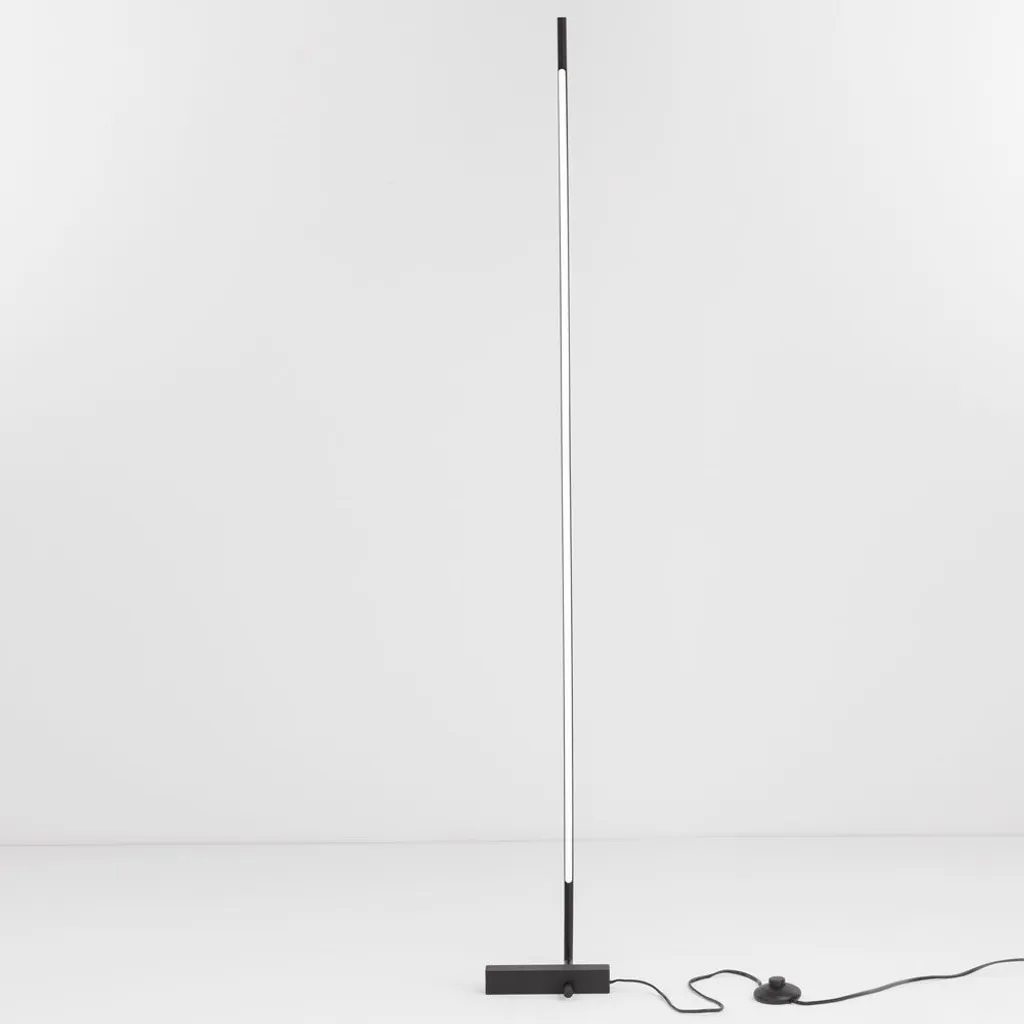 Lampe de sol design noir 1211 lumens rotative Raccio NOVA LUCE 17,3 W