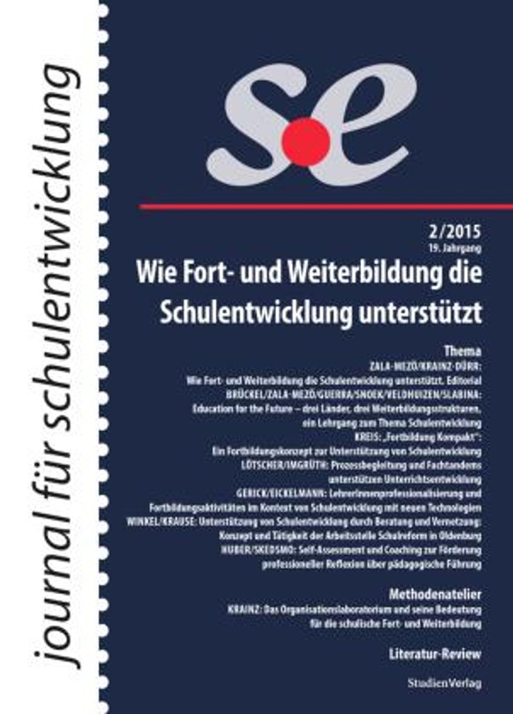 journal für schulentwicklung 2/2015