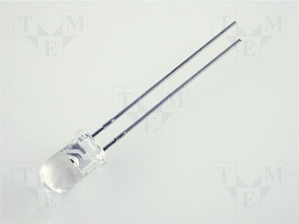 5x LED 5mm 20mA 2,1÷2,5V 30° L-53YC LED Dioden THT 5mm gelb 20÷80mcd