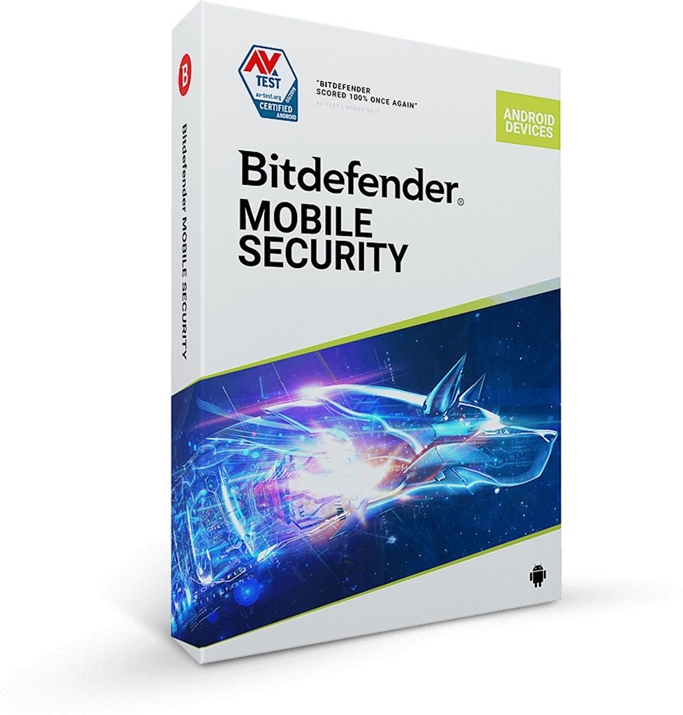 Bitdefender Mobile Security for Android + VPN / 1 Gerät / 1 Jahr / Lizenz per E-Mail