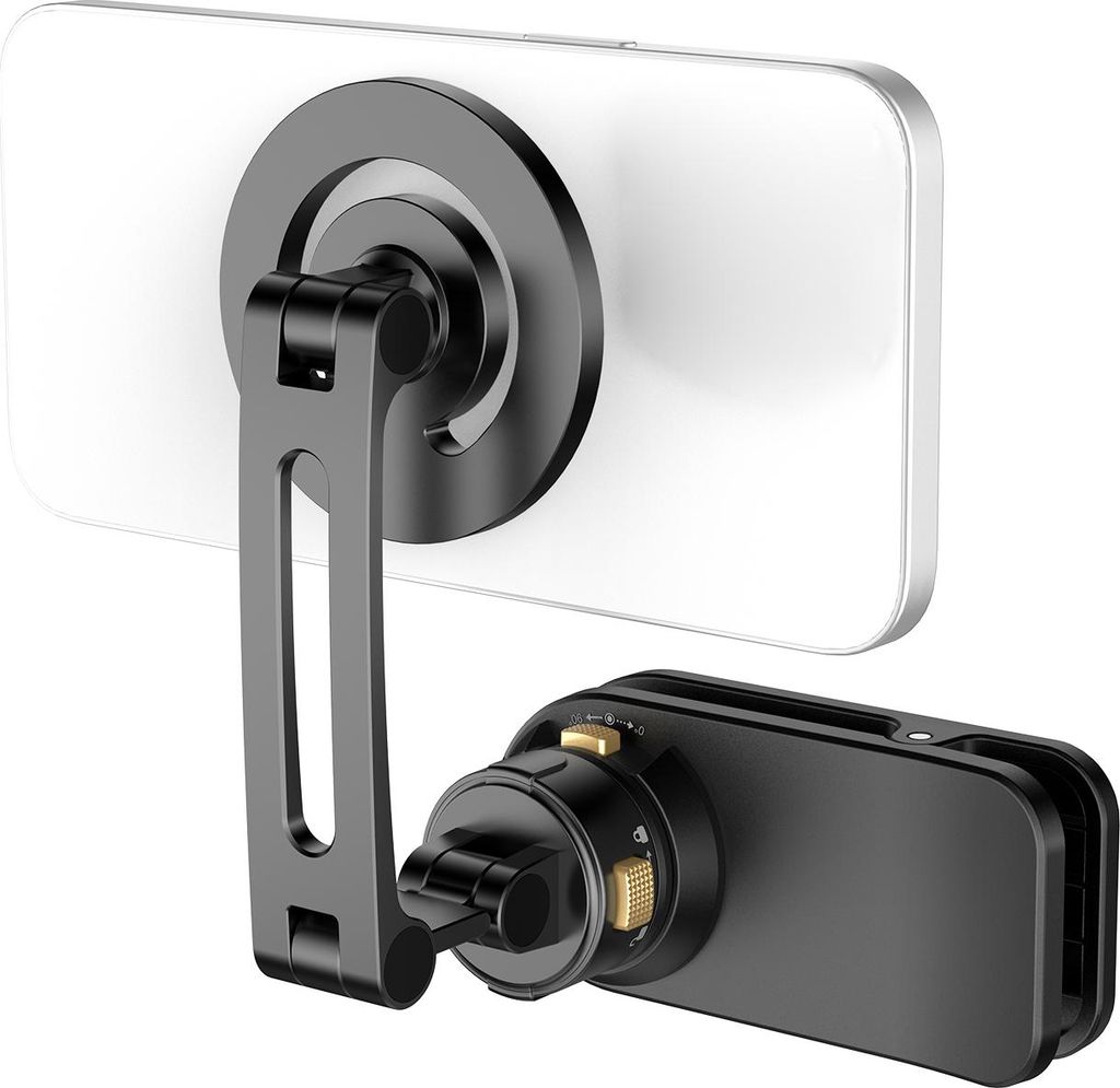 Magnetische Schnellspanner-Rucksackhalterung Rucksack-Clip-Halterung mit Sportkamera-Montageadapter & magnetischer Telefonhalterung Ersatz für GoP...
