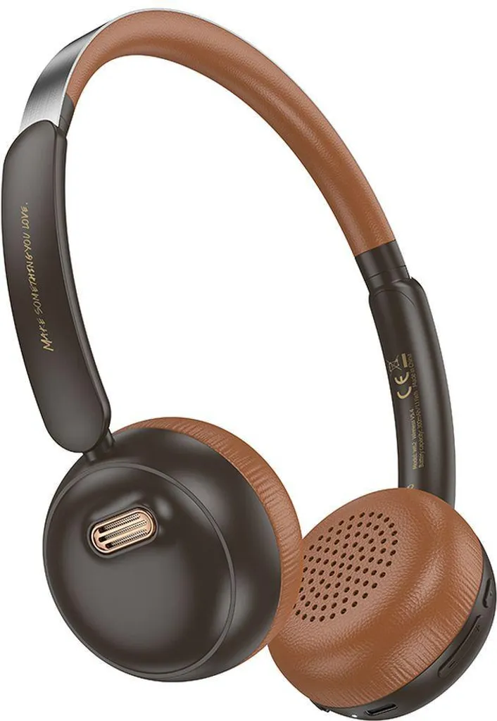 HOCO W62 Cuffie Bluetooth 5.4 - Audio Wireless e Filo Hi-Fi, 30 Ore