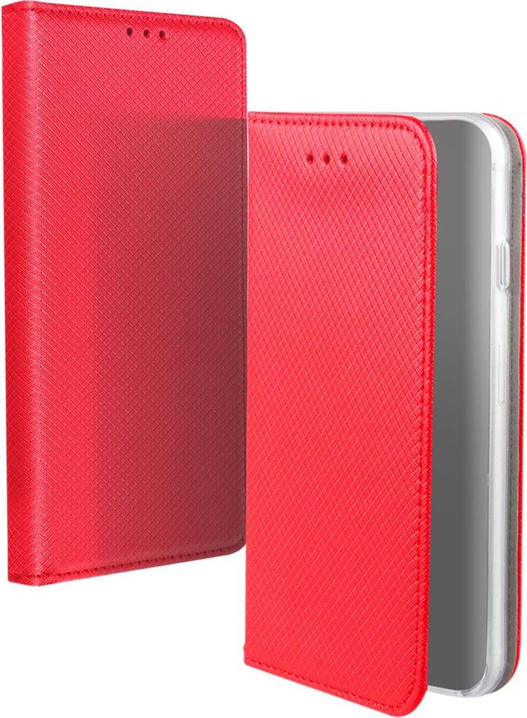 Jaym, Euit mit Magnetklappe und Standfunktion Samsung Galaxy S24 Plus, Rot