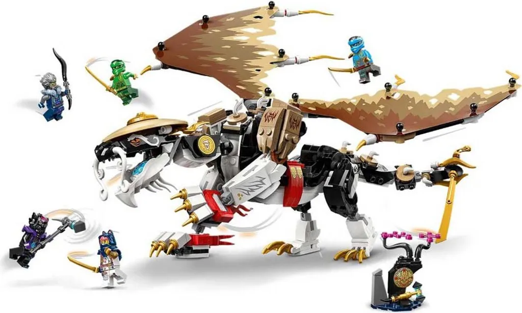 LEGO Ninjago 71809 Egalt le Maître Dragon - Set de Construction Ninja - 28