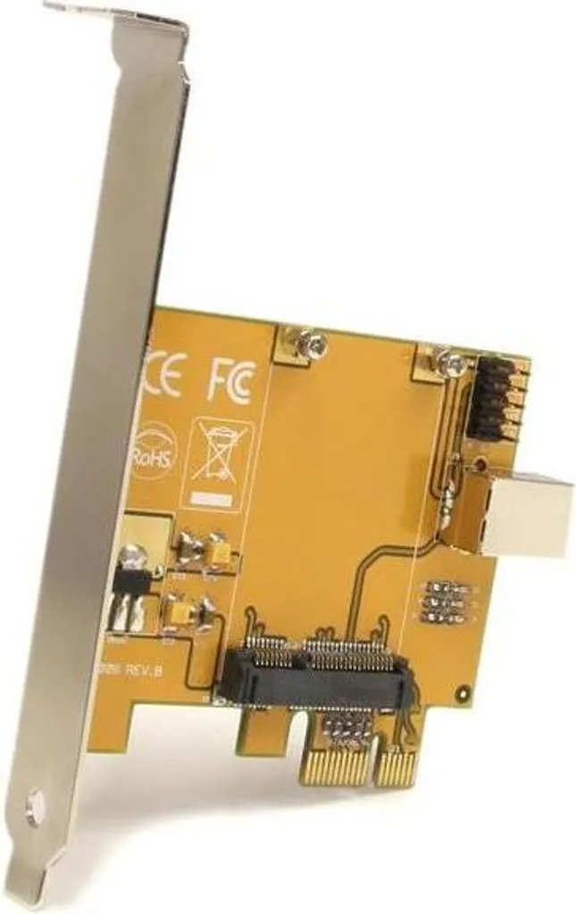Adaptateur Carte Mini PCI Express Haute Performance vers PCIe x1 StarTech - 2
