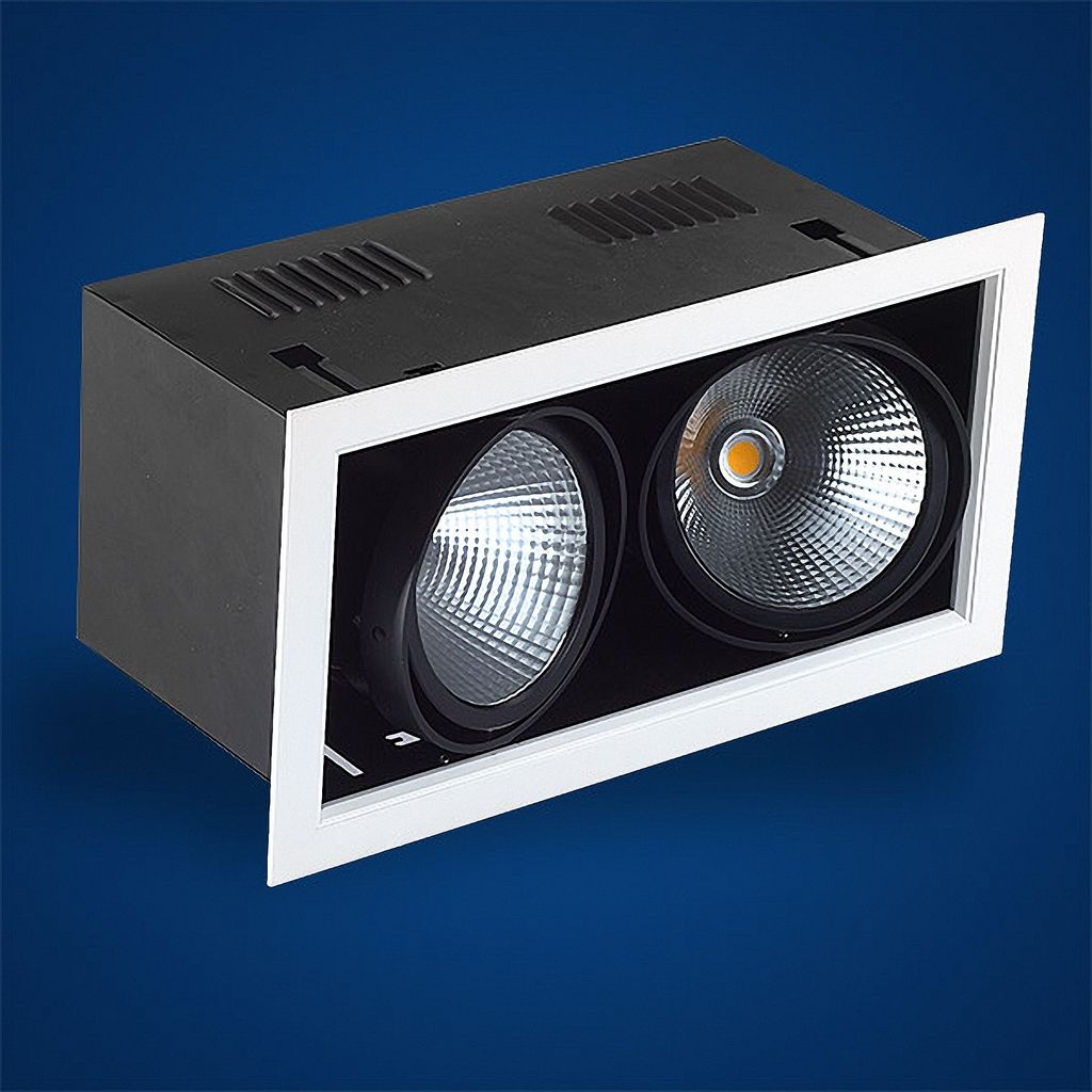 2x 35W Einbauleuchte Kardan 4200 Lumen 4000K Neutralweiß