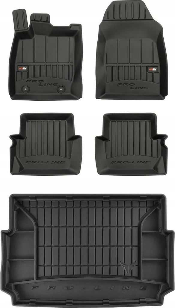 Set Tappetini Gomma 3D Ford Fiesta MK8 Active 2017-2023 | Su Misura