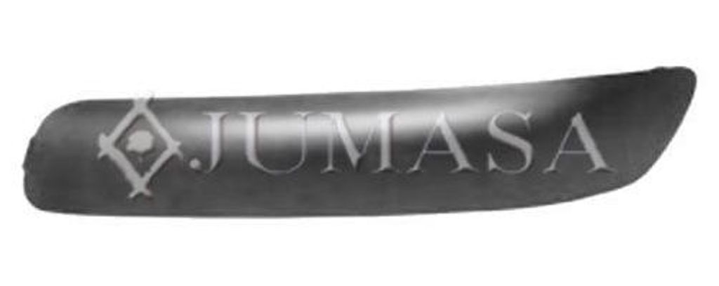JUMASA Zierleiste Stoßfänger Vorne Links passend für PEUGEOT 307 CC (3B) 307 (3A/C) 307 SW (3H) 307 Break (3E)
