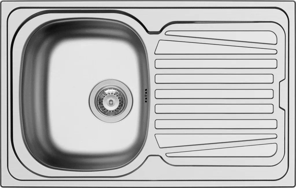 Lavello Cucina Sparta 6 Acciaio Inox AISI 304 - Design Senza Fori