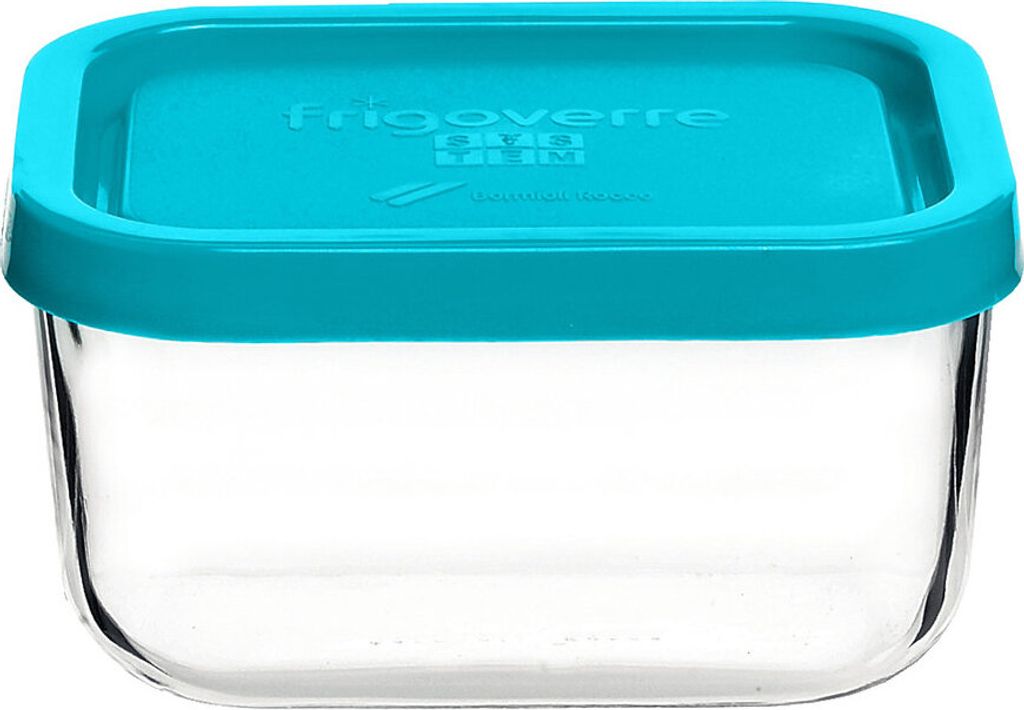 Bormioli Boîte fraîcheur Frigoverre bleu 10x10 cm Image du produit 