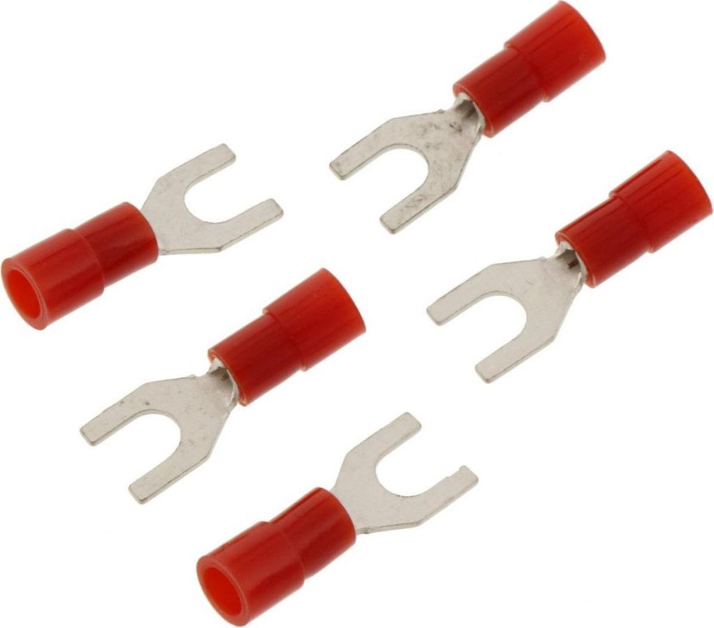 Gabel-Kabelschuh JMP 0,5-1,5mm M4 5 Stück