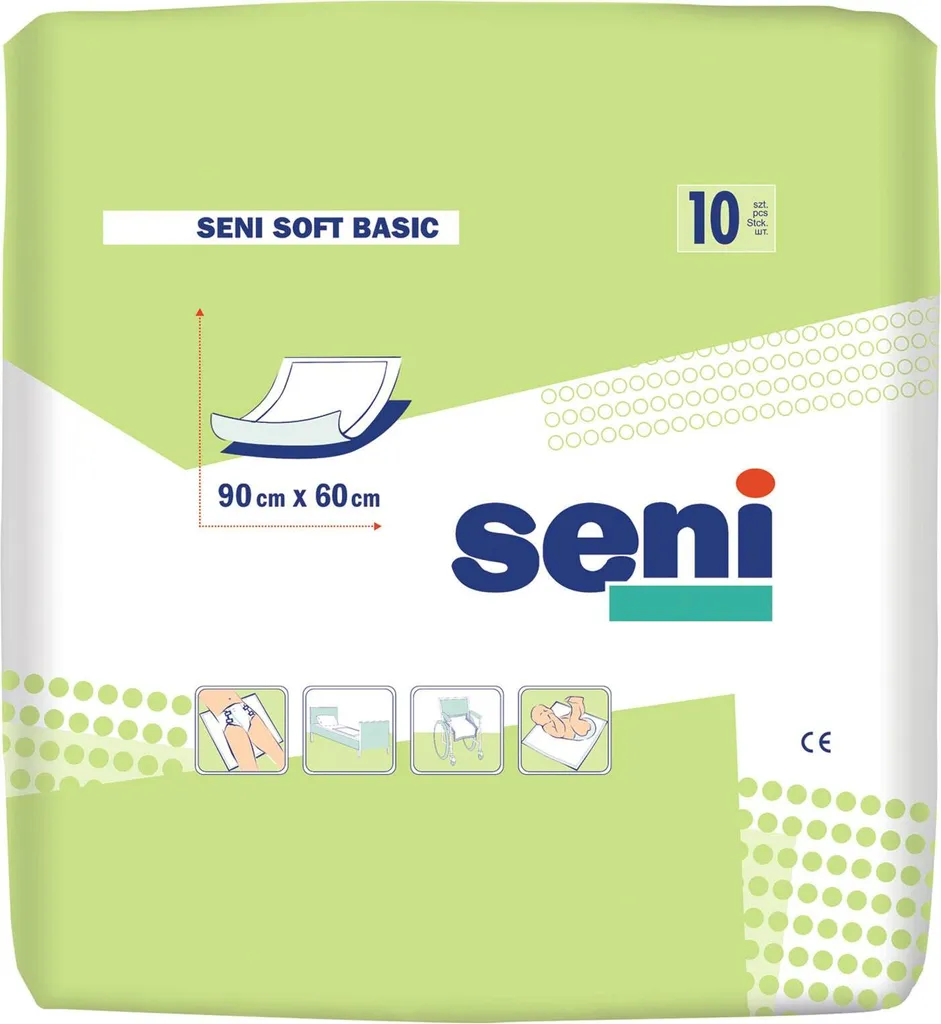 Seni Soft Super cuscino di protezione per il letto 60x90 cm 30 pz