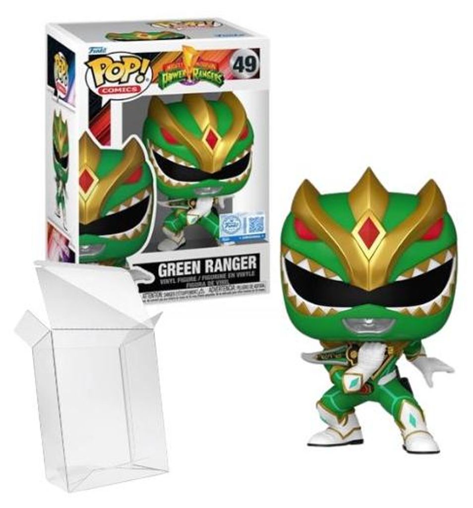 Funko Pop! Movies: Mighty Morpin Power Rangers - Green Ranger #49 Special Edition