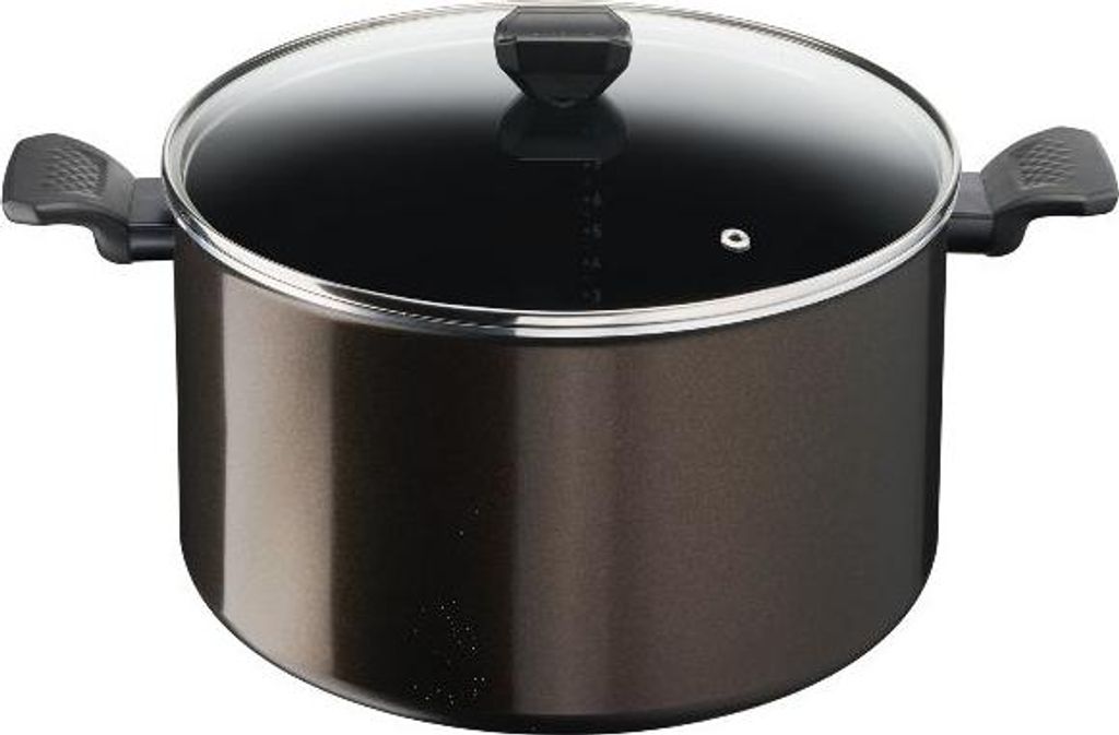 Alutopf 30cm + glasdeckel Tefal B5546902 Produktbild 