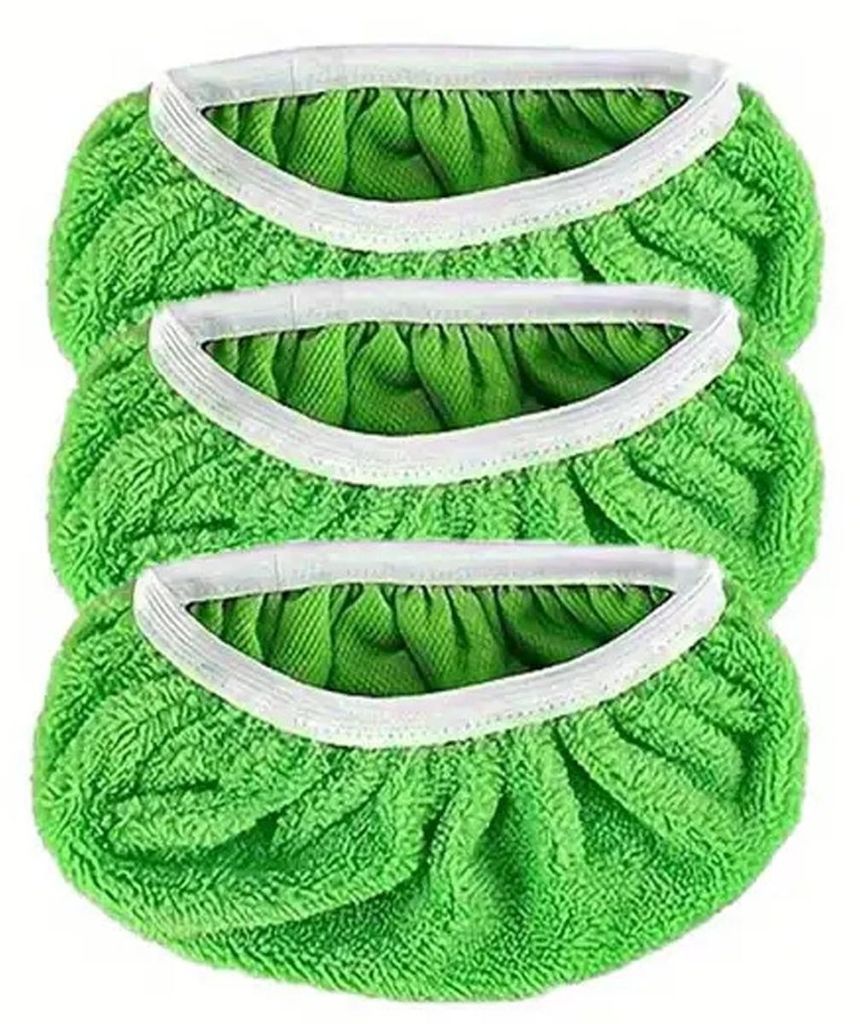 3er-Pack wiederverwendbare Mikrofaser-Wischmoppbezüge, kompatibel mit Swiffer Sweeper Mop, Nass- und Trockenwischmoppbezug, waschbare Swiffer-Pads...