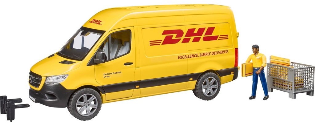 Komerčné vozidlá - MB Sprinter DHL s vodičom Obrázok produktu 