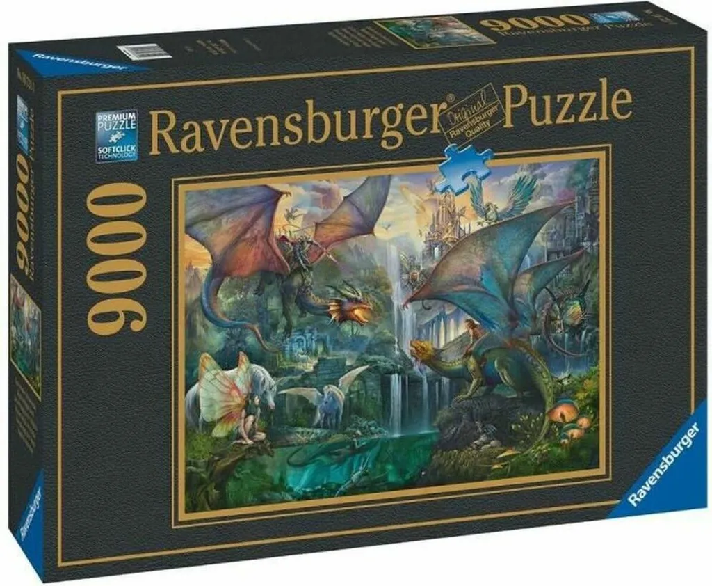 Puzzle Ravensburger The Magic Forest of Dragons 9000 Pièces n°17812