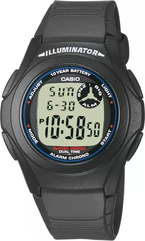 Orologio da uomo Casio F-200W-1A (ø 38 mm)