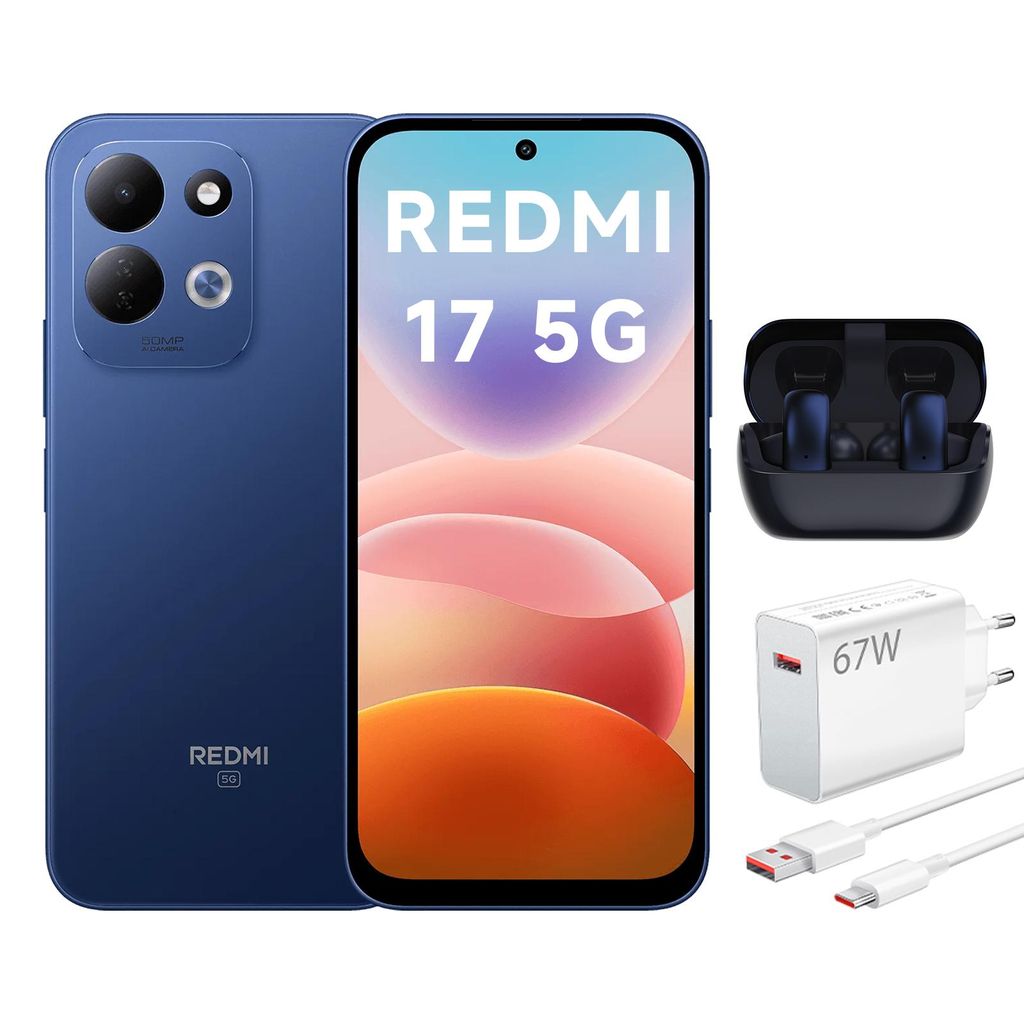 Xiaomi REDMI 17 5G 4GB 256GB Smartphone Blau 7500mAh 120Hz Produktbild 