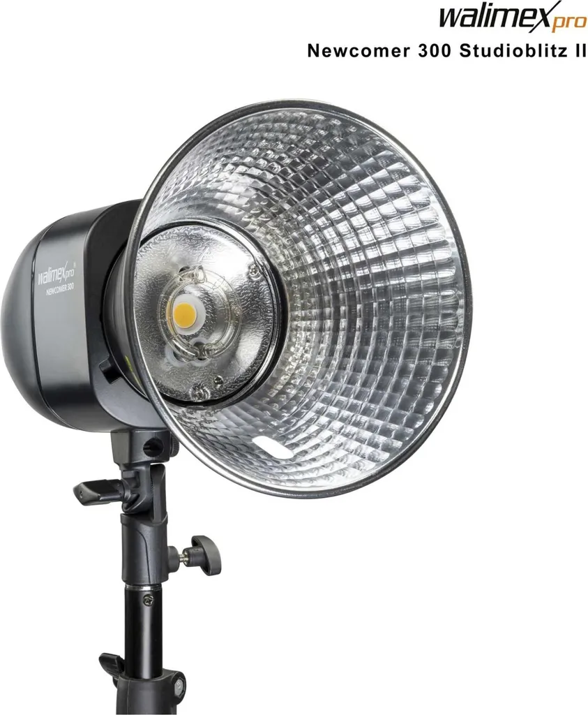 Flash Studio Walimex Newcomer 300 II Set Single avec Softbox et Pied - 2