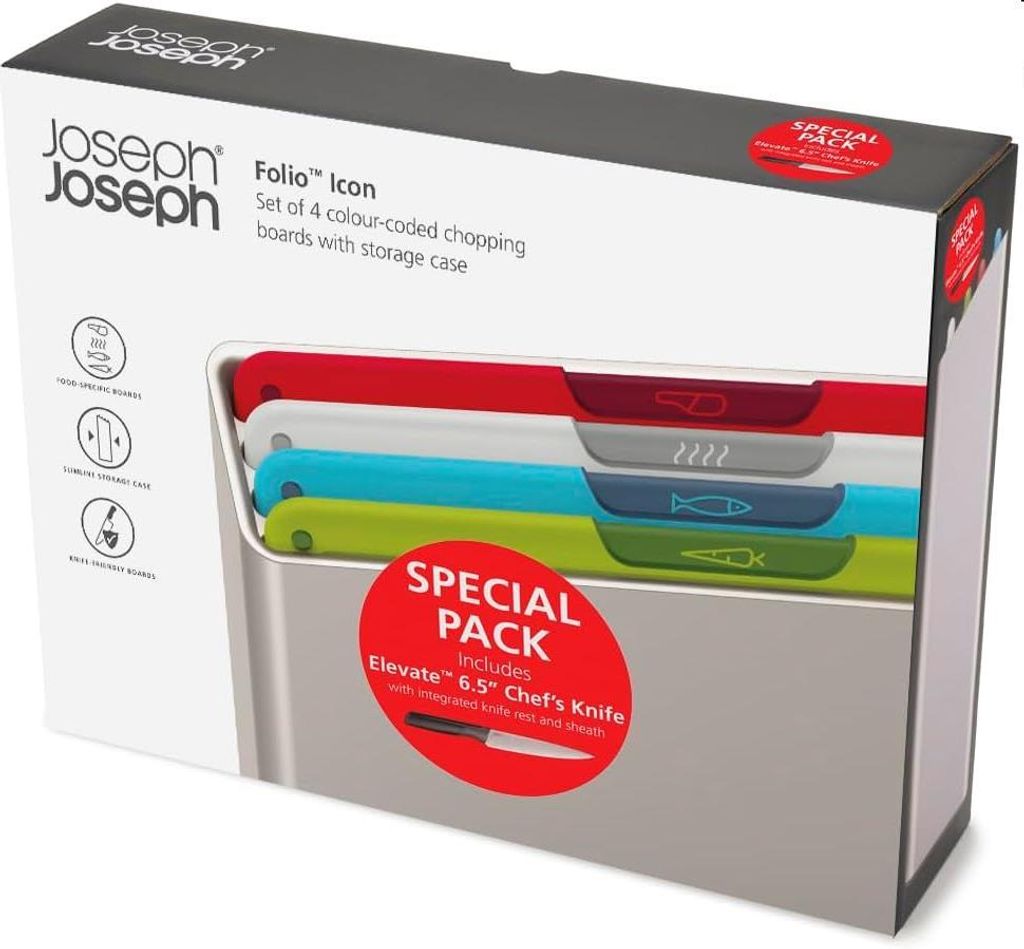 Set de Schneidebretter de Joseph Joseph Folio Icon, 4 Produktbild 