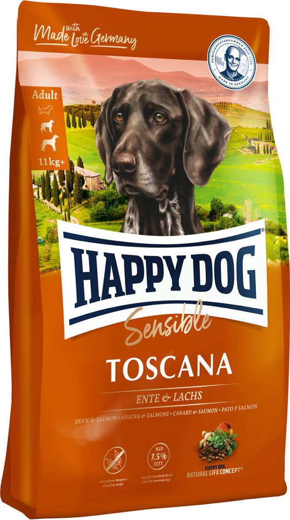 HappyDog Sensible 12,5kg Toscana Produktbild 
