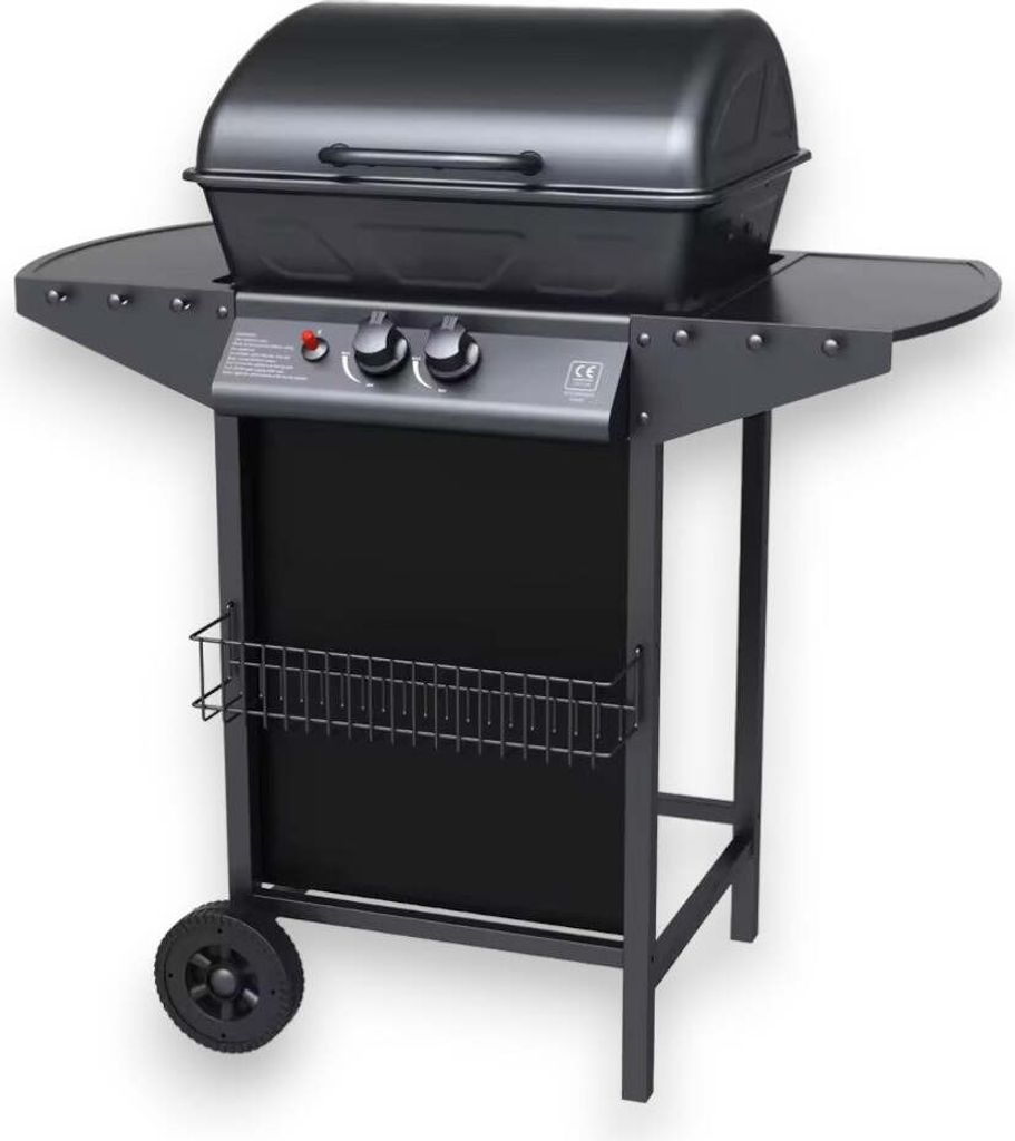 2-flammiger Gasgrill mit Lavastein für den Außenbereich Produktbild 