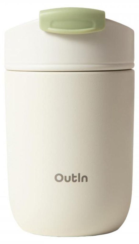 Outin OT-TUM-01-SW kubek podróżny, Písková, Polypropylen, Obrázek produktu 